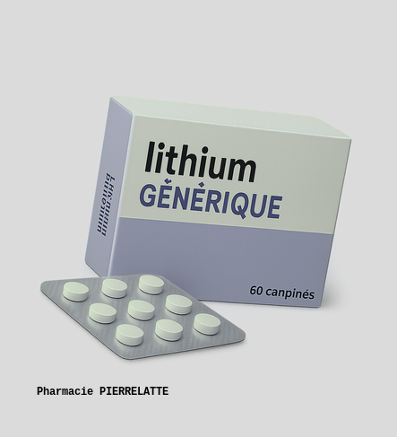 Lithium générique pas cher